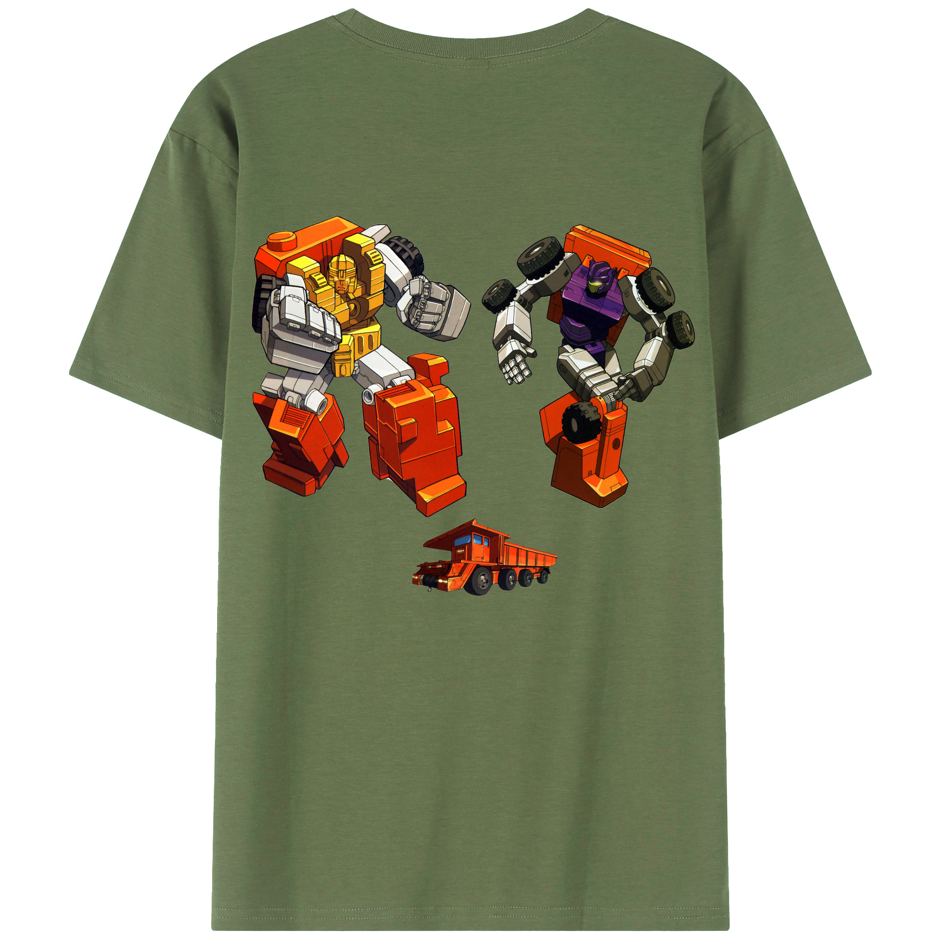 （画像用）  綿100％ メンズ半袖Tシャツ（バックプリント） 通気性